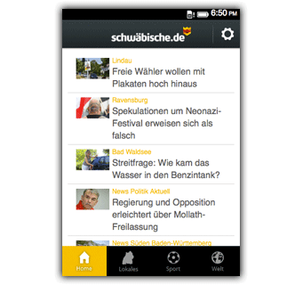 Schwäbische.de für Firefox OS